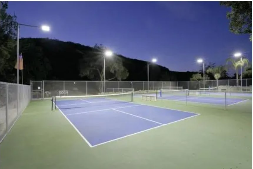 SED TFD Led High Mast Flood Lights for Tennis Stadium Sports Field in Switerlan