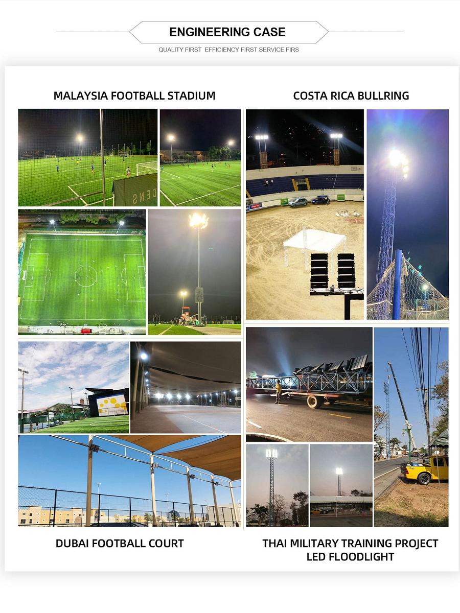 1000w led flood lights applications