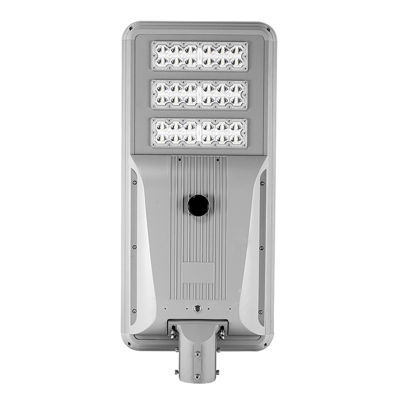 60W LKH China All in One Solar Powered Led Street Lights Factory Price for Sale in Parking Lot