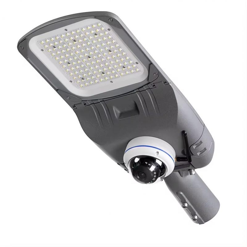 250W Best China Outdoor led Public street light with cctv camera manufacturer