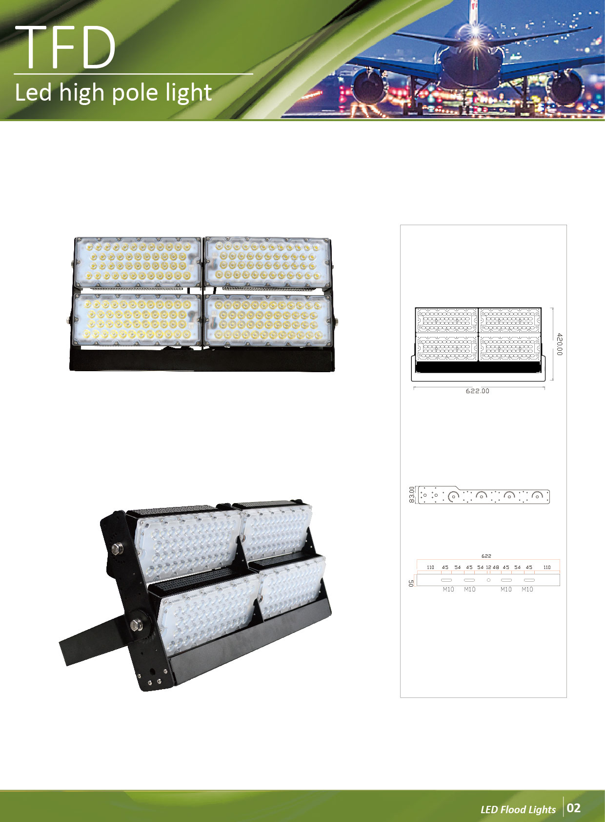 china led flood light