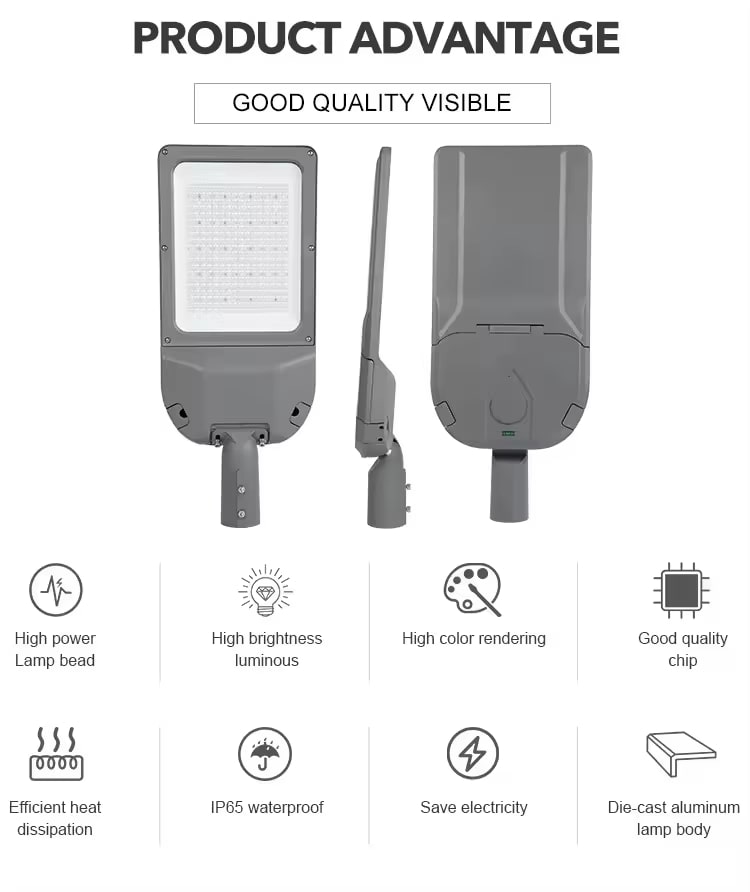 led street light 100w price